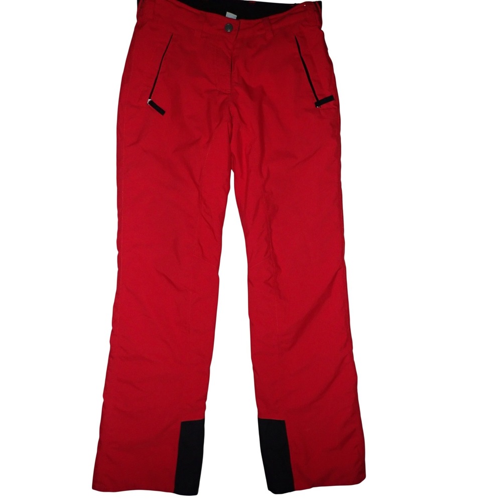 Bogner Fire + Ice Women's Red Insulated Ski Snow Pants Size 6 READ Altered